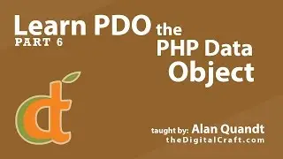 Learn PDO The PHP Data Object - Part 6