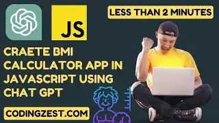 Create Simple BMI Calculator in JavaScript in 2 Minutes using Chat GPT | #chatgpt #openai #gpt4 #ai