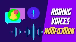 How To Add Voices And Notification | Add Voices In Sapi-5 | Part- 4 how to make a virtual assistant