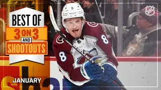 Best 3-on-3 Overtime and Shootout Moments from January | NHL