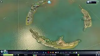 Cities Skylines строим город на тропических островах и подводные тоннели