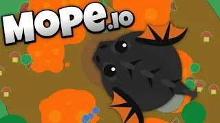 Mope.io - Lava Biome and Colossal Black Dragon Update! - Lets Play Mope.io Gameplay