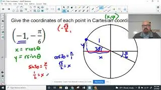 Converting Polar Coordinates into Cartesian Coordinates