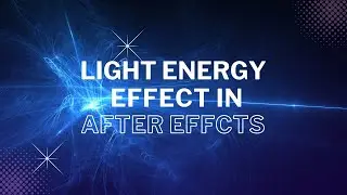 Light Energy Stroke Effect in After Effects  