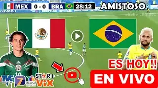 En Vivo: México vs Brasil, Ver Partido México vs. Brasil, donde ver Amistoso 2024 Amistosos resumen