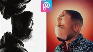 Double Face Editing | PicsArt Face illusion Photo editing | Instagram Viral Photo editing Tutorial.