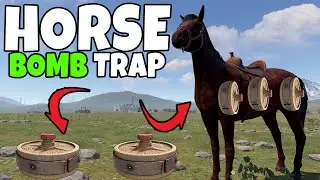 I Surrounded A Horse With LandMines And Baited People In