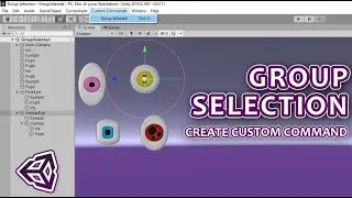 How To Create Custom Command To Group Selection In Unity Editor | Unity Tutorial