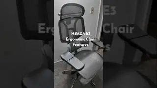 HBADA E3 Ergonomic Chair. Full video on the channel.