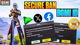 HOW TO SECURE BAN BGMI ID || 100 % SAFE ✅🇮🇳 || 7 DAY BAN