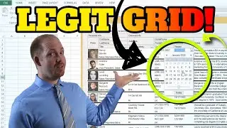 Using a Grid In Excel Sheets and Userforms - Intro: ListBox vs Grid