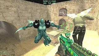 Counter-Strike: Zombie Escape Mod - de_Pathway [Nemesis Mode] on Dark Professional