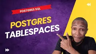 What are tablespaces Postgres | Postgres Tutorial