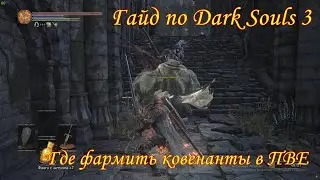 Dark Souls 3. Фарм ковенантов в ПВЕ.