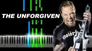 Metallica - The Unforgiven Piano Tutorial