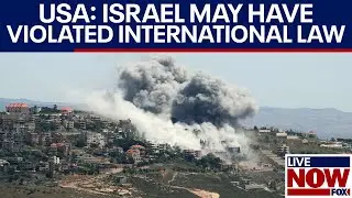 Israel-Hamas war: US finds Israel may have violated international law in Gaza | LiveNOW from FOX