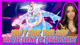 The Next 7 Star Tera Raid Battle Event Ft. Feraligatr Has Been Announced! | Pokemon Scarlet & Violet