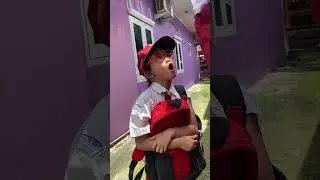 Mau bolos sekolah ketahuan ibu guru😅