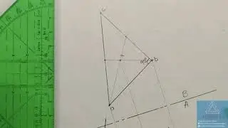 # 40 Construccion de un triangulo recto a partir de su centro! 