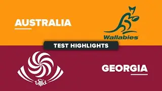 HIGHLIGHTS | AUSTRALIA v GEORGIA | July Internationals 2024