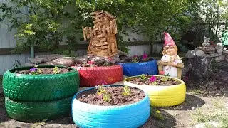 Декоративная мельница своими руками