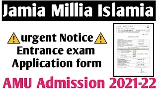 Jamia Millia Islamia 🚫 notice 2021-22 Jamia application form 2021 22