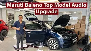 Maruti Baleno Top Model Audio Upgrade | 2023 Maruti Baleno Modification | Audio Upgrade For All Cars