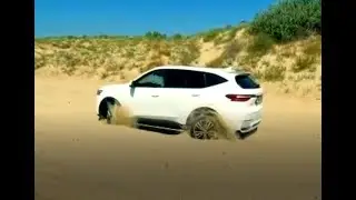 Хавал Ф7 против песков Анапы. Старый архив. (Haval F7 тест в песке)