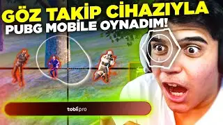 PUBG MOBİLE'DA BİR İLK!! 😱 GÖZ TAKİP CİHAZIYLA PUBG MOBİLE OYNADIM!!