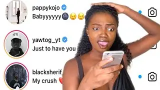 DM’ing 100 CELEBRITIES ASKING THEM OUT😋💦😂🇬🇭 ..*it worked*