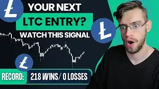 Litecoin NEXT BEST ENTRY? (We've Won 218 Trades IN A ROW!)