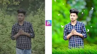 PicsArt New Background Change Photo Editing | PicsArt Background Blur Photo Editing | Photo Editing