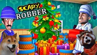 ПРАНКИ над грабителями. Scary Robber  home clash игра от Разработчиков Scary Teacher 3D.