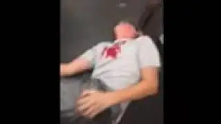 White Kid shits himself after reacting to a video