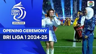 Keren Bgt!! Lady Rara & Lesti Berkolaborasi dengan Ratusan Penari | Opening Ceremony BRI Liga 1 2024