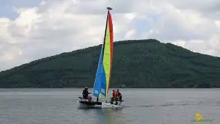 catamaran στη λίμνη Πλαστήρα απo tavropos activities