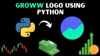 GROWW Logo Drawing using Python Turtle | Python For Beginners | Learnonpy | @Groww