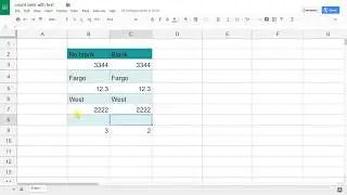 Google Sheets - Count Cells with Text Only - Not Numbers