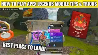 HOW TO PLAY APEX LEGENDS MOBILE & PUSH PREDATOR RANK TIPS AND TRICKS
