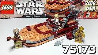 Обзор LEGO Star Wars 75173 - Luke's Landspeeder (Лендспидер Люка)