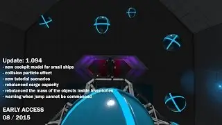 Space Engineers - Update 01.094 - New cockpit model, Collision particle effect, Tutorial scenarios