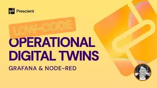 Prescient: Build Low-code Operational Digital Twins with Node-RED, InfluxDB and Grafana