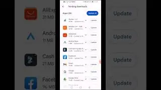 One Click All APP UPDATE Play Store 