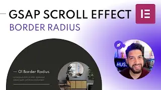 Amazing Elementor Scroll Effect Animation 😍 | Rounded Edges On Scroll