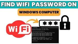 🔓 How to Find WiFi Password on Windows Computer (2024) | Easy Steps to Retrieve Your WiFi Password