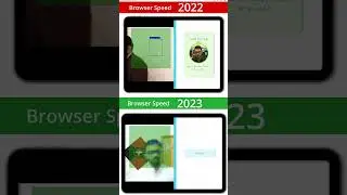 Face Attendance Speed in Browser 2022 VS 2023