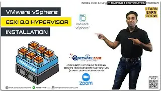 Installation of VMware ESXi 8 0 Hypervisor Step by Step in Hindi | VMware ESXi 8 | ASNETworkZONE