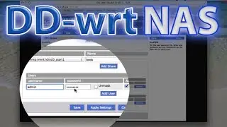 DD-WRT USB Storage NAS (Network Attached Storage)