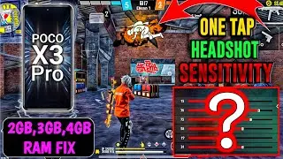 poco x3 pro free fire best auto headshot dpi hud sensitivity setting😱 | poco x3 pro free fire test📱