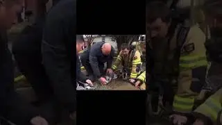 Firefighter Saves a Dogs Life!